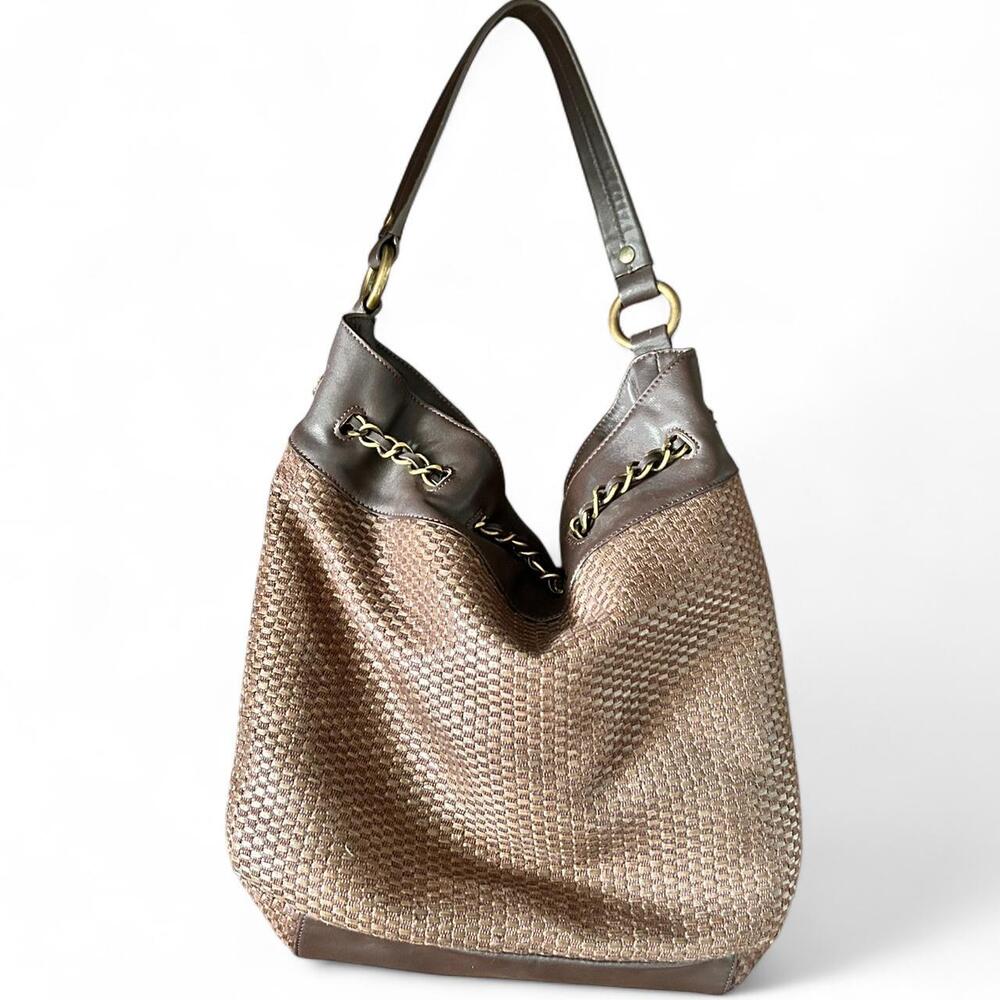 Vintage Talbots Woven shoulder bag